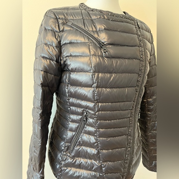 Elisabetta Franchi black down jacket - Picture 4 of 10